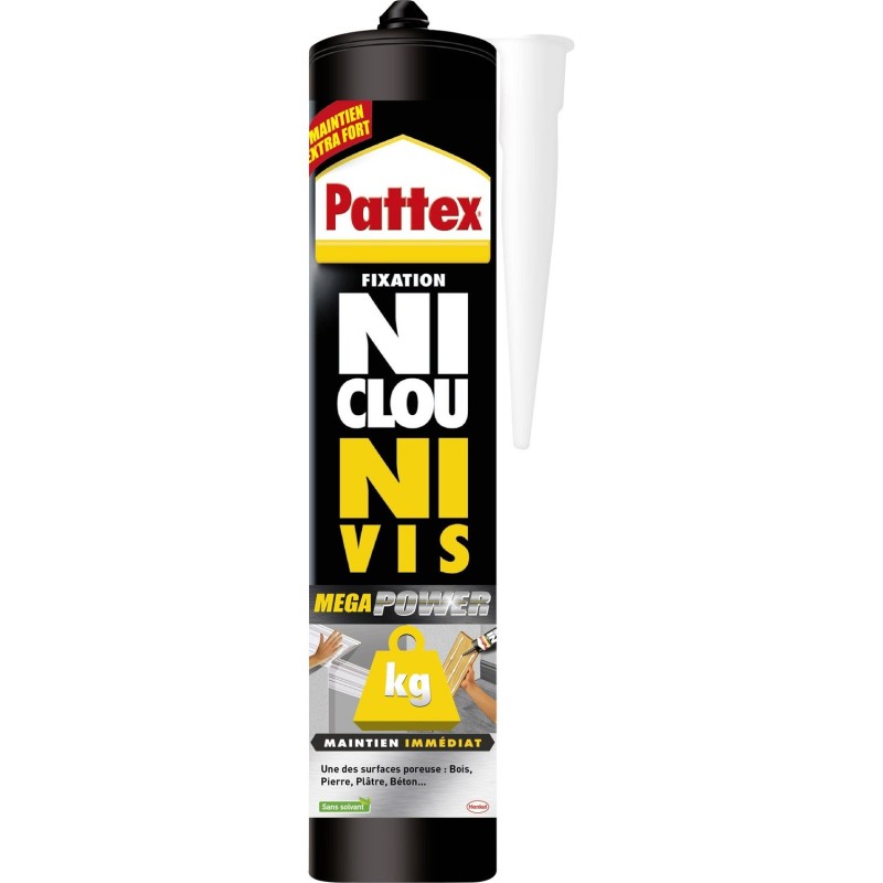 Colle Pattex Ni Clou Ni Vis - Cartouche - 266g - Colle et produits