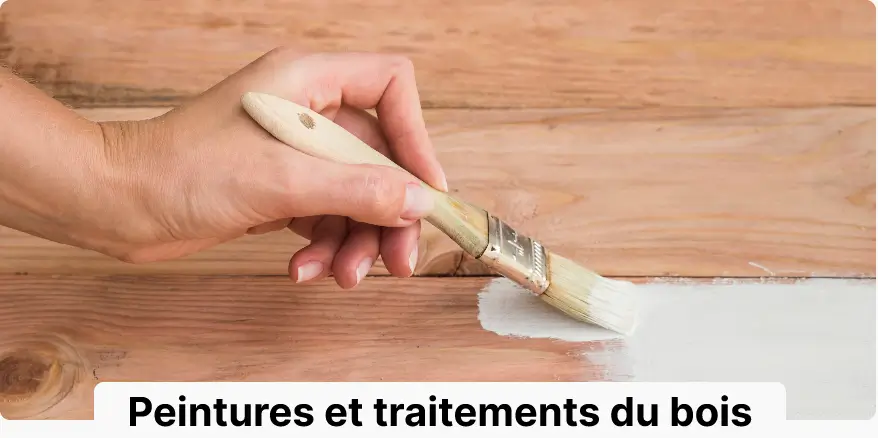 Peintures et traitements du bois