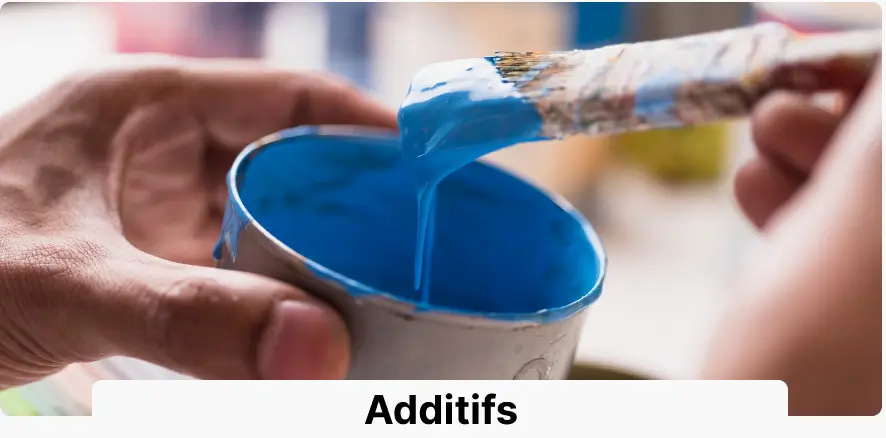 additifs de peinture